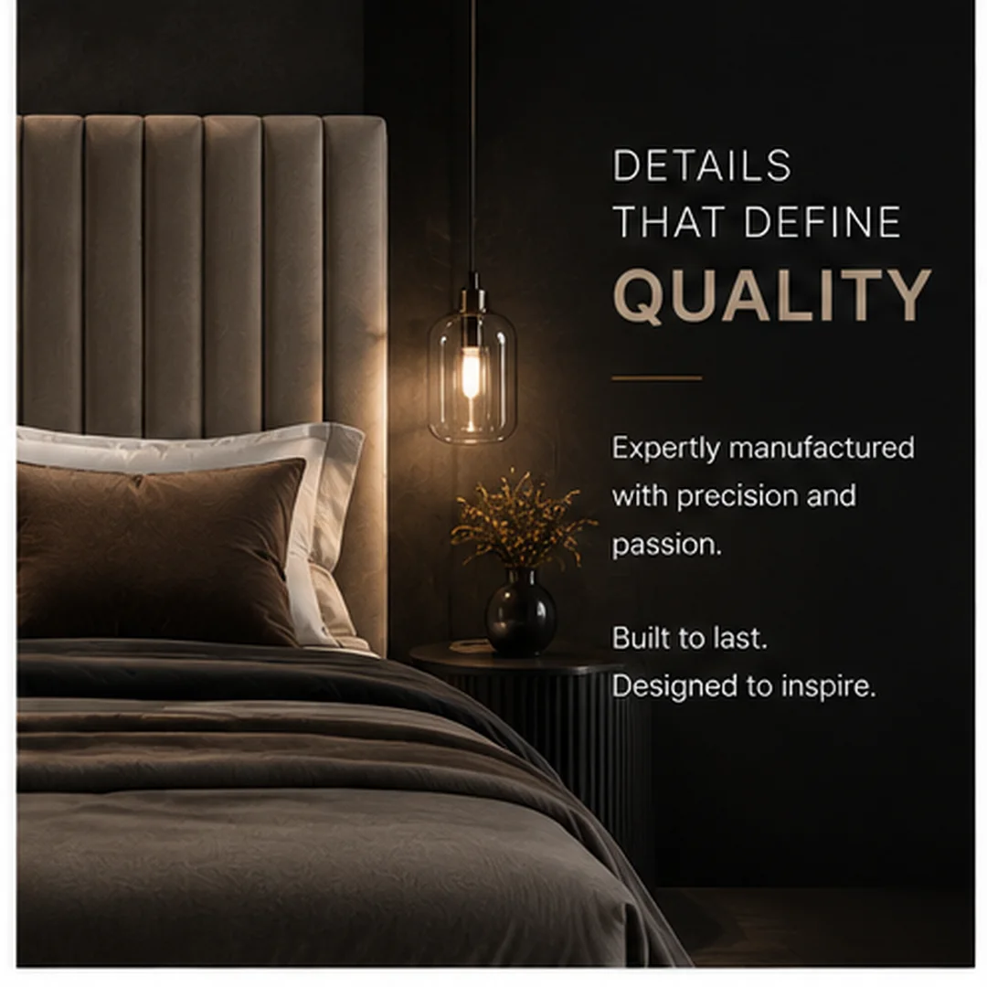 DNF World headboard craftsmanship in Johannesburg
